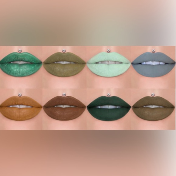Jeffree Star Money Honey Mini Green Velour Liquid Lipstick - Picture 4 of 6